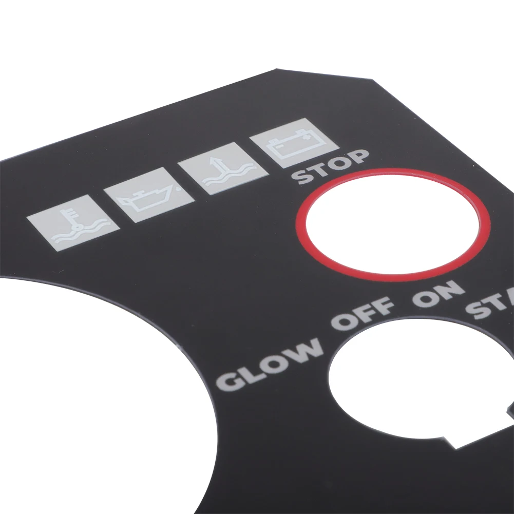 For Yanmar Engine Instrument Panel Faceplate Sticker Type B 3ym30 3ym20 2ym15