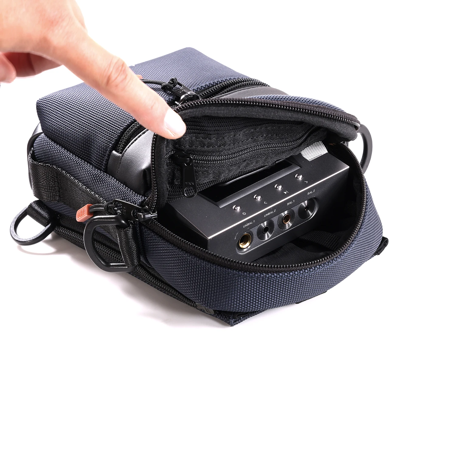 DD ddHiFi C2023 HiFi Carrying Case All-in-one Multifunctional Backpack for DAP, DAC, Bluetooth Amp and IEMs Earphone Bag