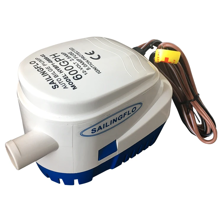 

Singflo 12v 600GPH Marine RV Auto Electric Submersible Solar Bilge Pumps