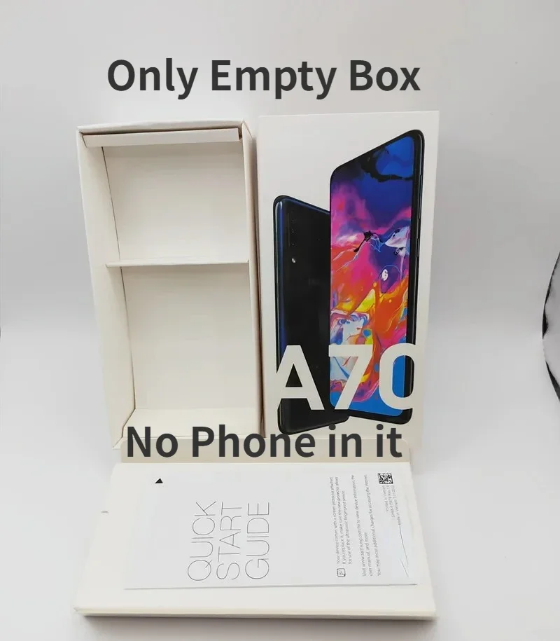 New Empty Box for Samsung A12 A30 A30s A50 A51 A52 A70 A71 A72 A80 A32 A54 A53 A73 A23 Retail Package for Samsung A series Phone