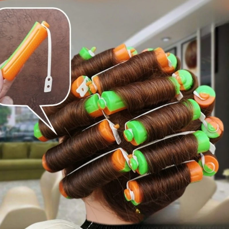 10Pcs Magische Lockenwickler Ohne Hitze Welle Lockige Dauerwelle Stangen Haar Kalten Roller Heatless Curling Lockenwickler Haar Heatless Curling Stangen