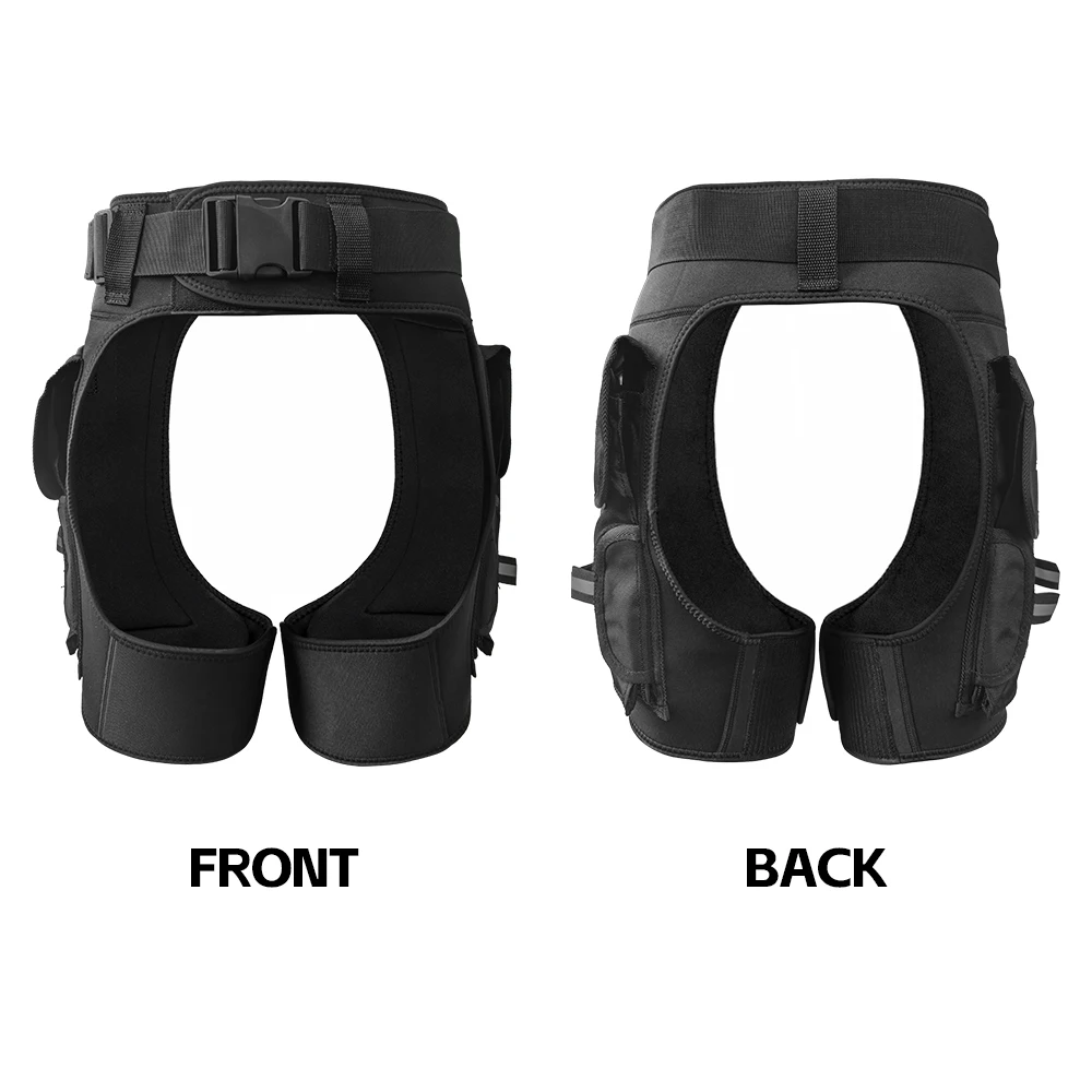 STLF للجنسين 3 مللي متر شورت غوص فني مفتوح المنشعب ملابس جافة لركوب الأمواج والإبحار تحت الماء للعمل متعدد الوظائف بسعة كبيرة