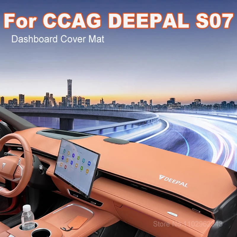 

For Changan CCAG DEEPAL S07 Car Dashboard Mat Light Avoiding Pad Sunscreen Sunshade Interior Modification Accessories