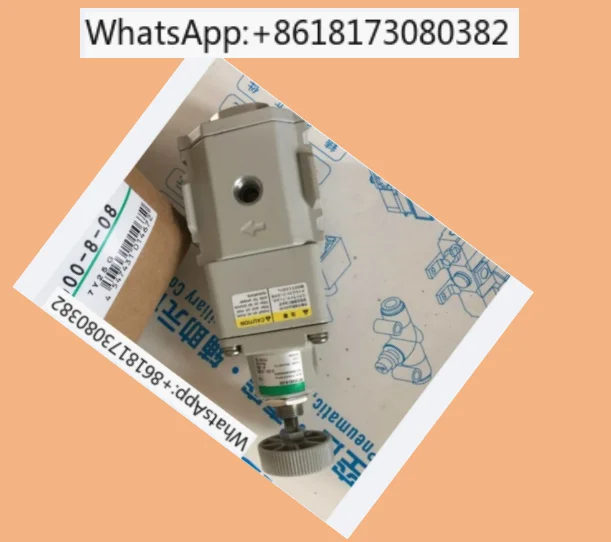 Regulador de Presión de Alta Precisión RP2000-8-08 y RP2000-10-08, Válvula de Control de Presión de Aire Neumática Industrial