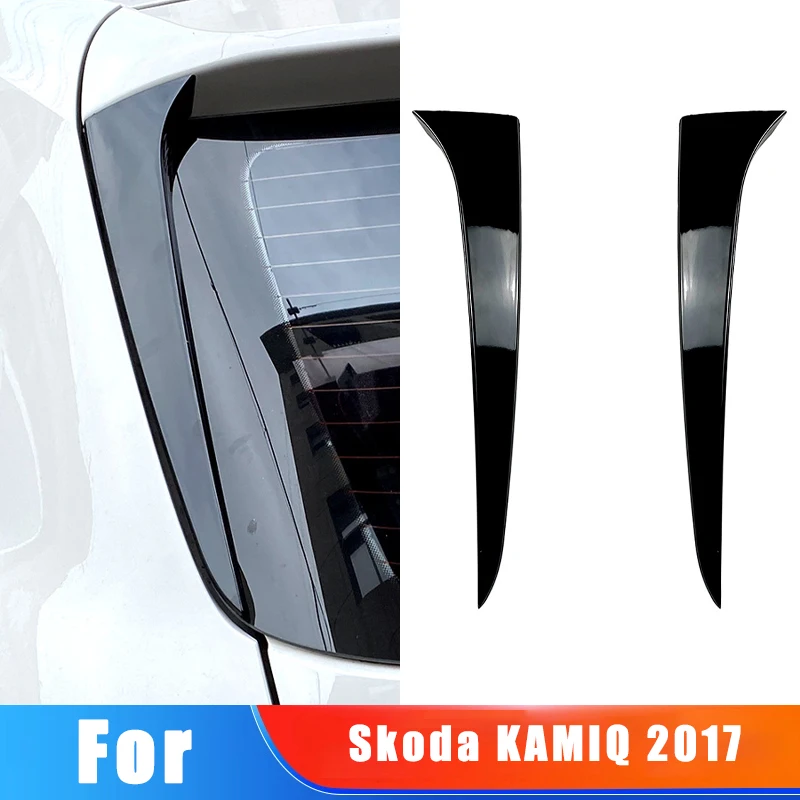

For Skoda KAMIQ 2017 Car Window Trim Lip Spoiler Side Wing Spoiler Car Sticker Decoration Modification Accessories