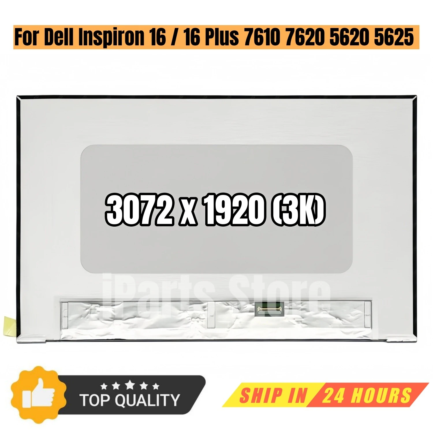 

iParts Replacement New Display for Dell inspiron 16 Plus 7610 7620 5620 5625 P107F QHD 16.0 inch Laptop LCD Screen Panel OEM