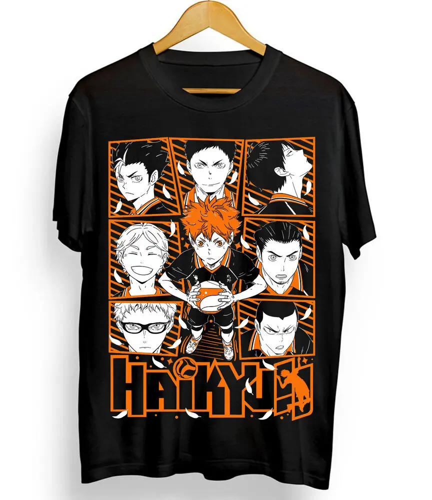 Haikyuu T-shirt Volleyball Kuroo Tetsurou Kozume Kenma Anime Shirt All Size