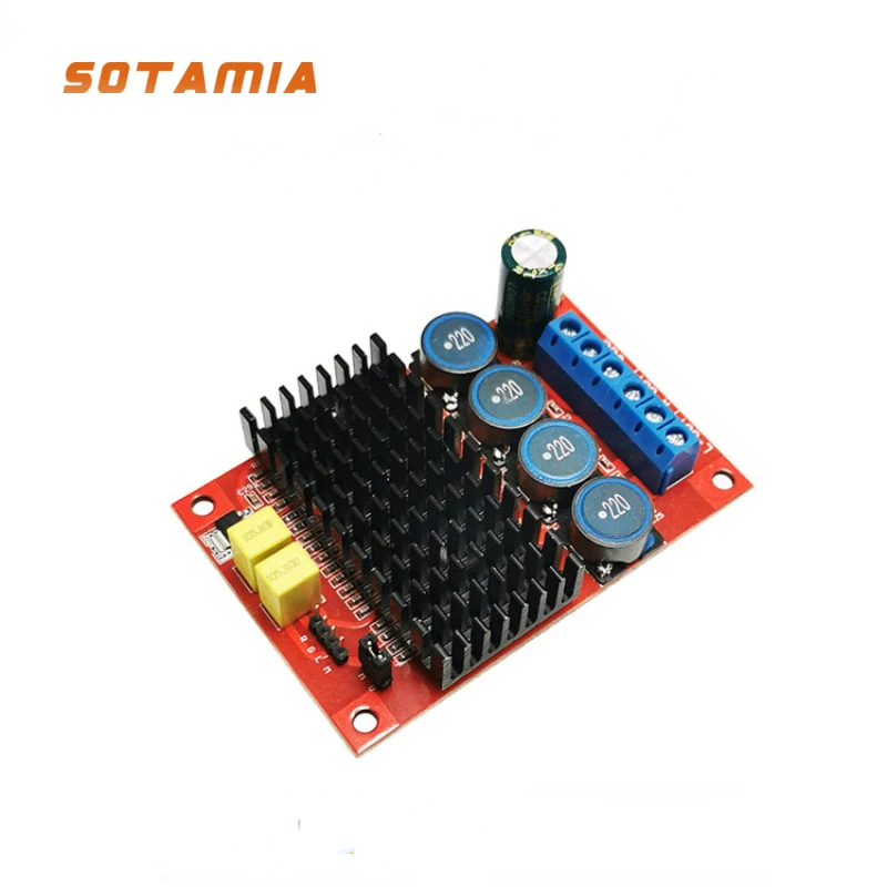SOTAMIA TDA7492 Power Amplifier Board 2x50W Home Theater Mini Amp Audio Amplifier Module Stereo Amplificador