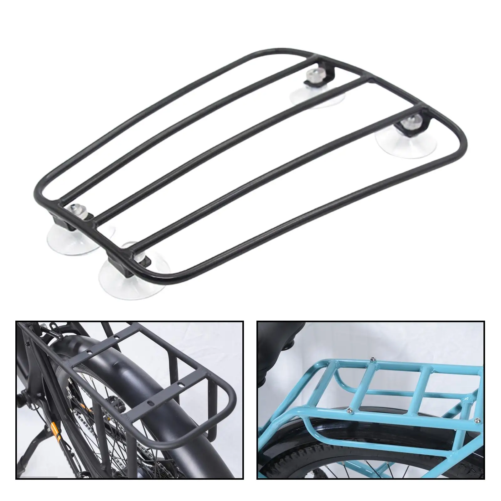 Generic Motorcycle Fuel Tank Luggage Rack Simple Installation Luggage Holder