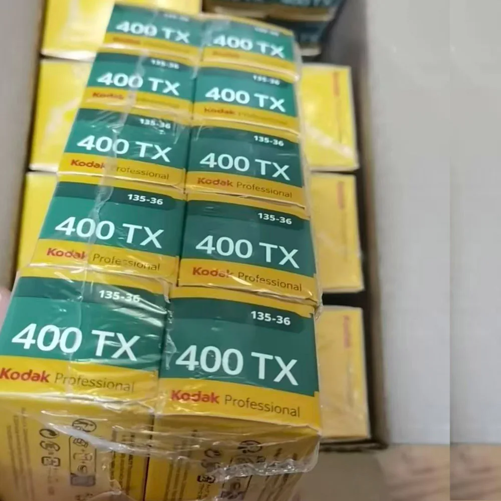 Kodak 36EXP B&W TRI-X 400TX New Packaging 1-10 Rolls Negative Film 135 Film ISO400 Professional For Fujifilm Kodak Film Camera﻿