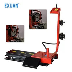 Pneumatic Tyre Wheel Lifter for Wheel Balancer Universal Air Operation Tire Lifting Machine Wheel Moving Carrying Tire Lifter