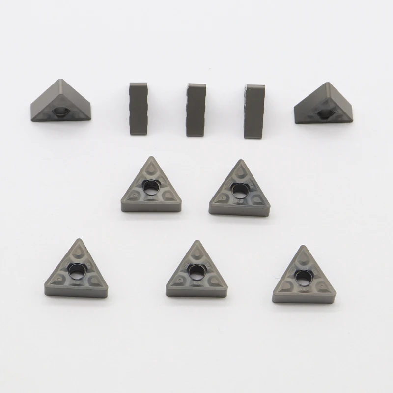 TNMG160408-TF IC907 IC908 10PCS Carbide Insert Lathe External Turning Tool CNC Tool Accessories for TNMG160408 Blade