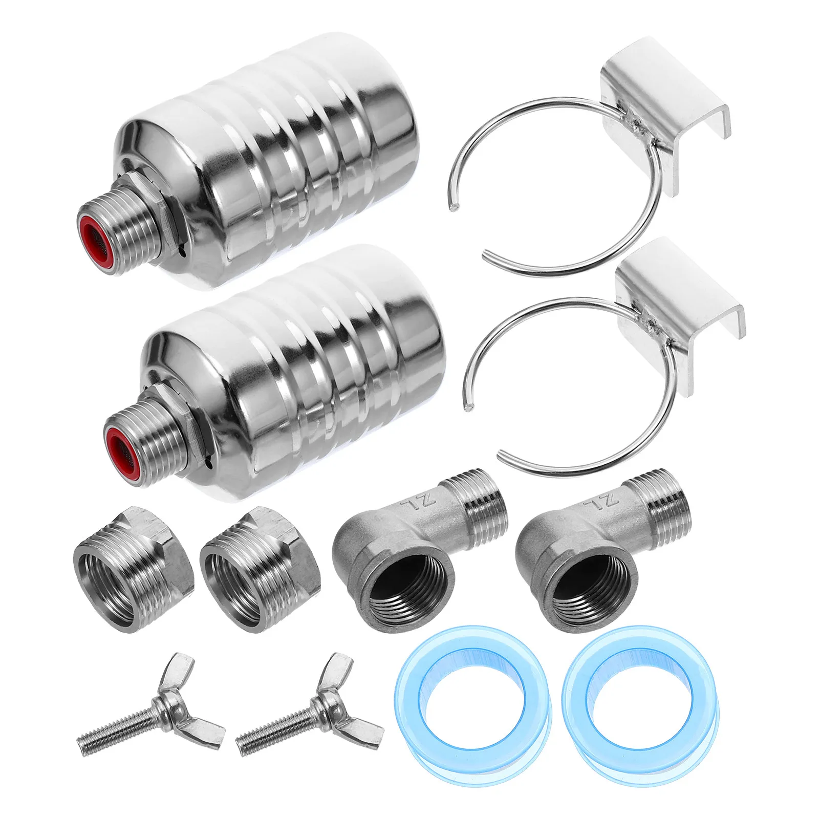 

10Pcs Stainless Steel Automatic Float Valve Water Level Controller for Fish Tank Swimming Pool Livestock Trough Water Tank