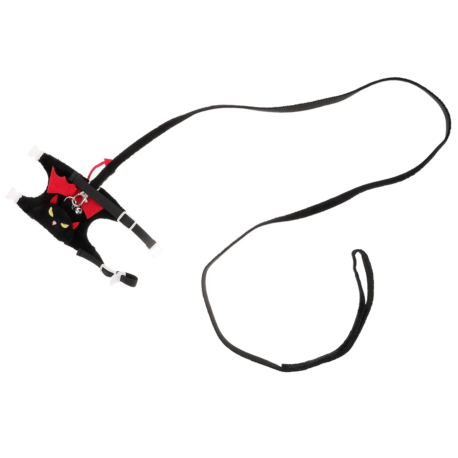 

Decorative Halloween Bunny Harness Leash Set Wear-Resistant Pet Traction Rope for Small Pets Walking Harness and Leash Set