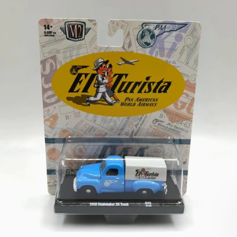 

M2 масштаб 1:64 1950 2R грузовик сплав имитация металлической модели автомобиля статическая коллекция Decoratede праздничные подарки игрушки сувенирный подарок