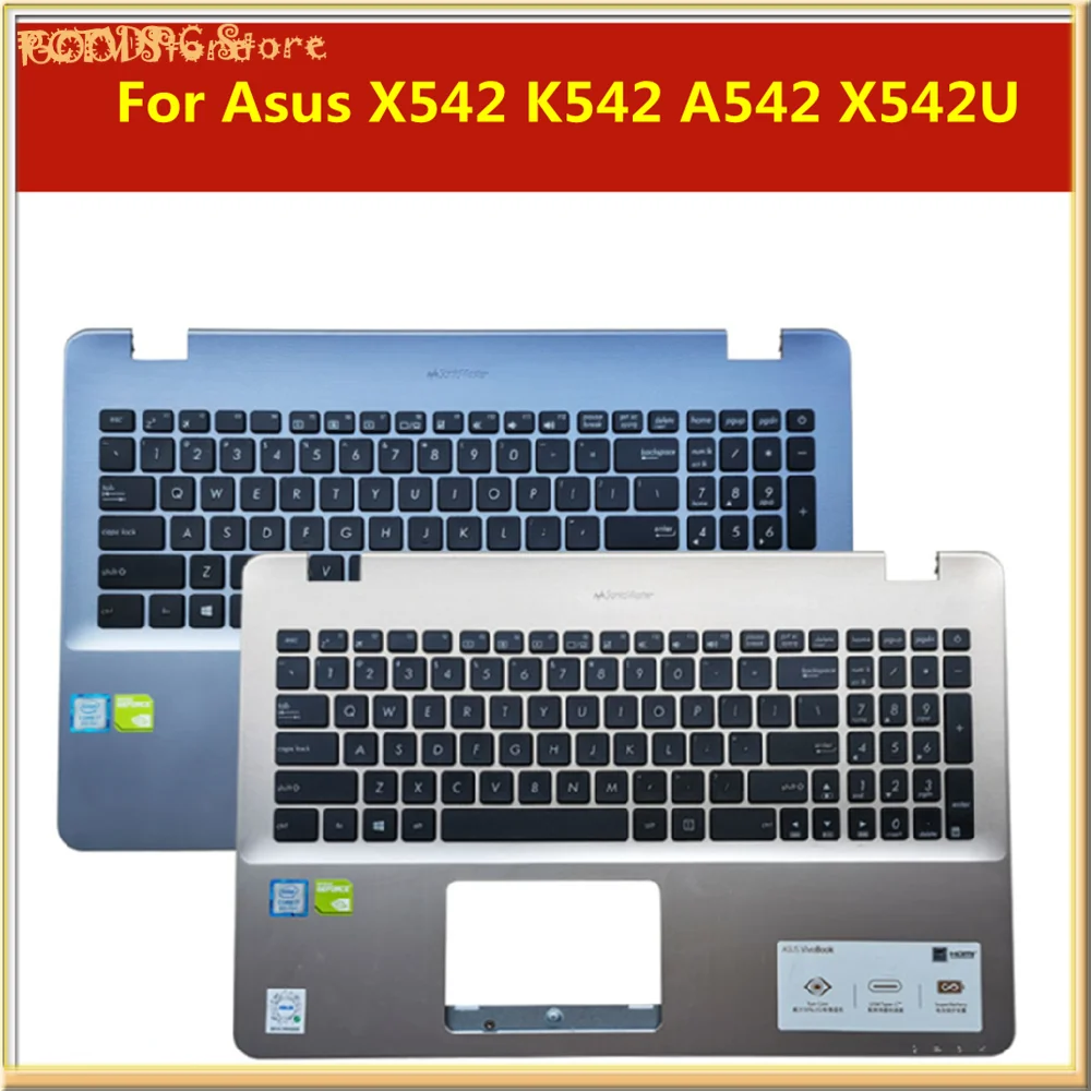 

Laptop C Shell New Original Laptop Shell for Asus X542 K542 A542 X542U FL8000 A580U F580U Q580U Keyboard C Shell