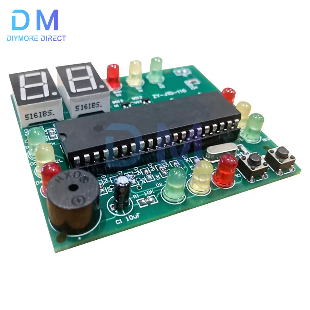 Traffic Signal Colorful LED Light Kit Electronic Manufacturing DIY KIT Spare Parts Student Laboratory