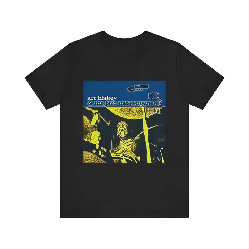Art Blakey The Big Beat Print Jazz Jersey T Shirt