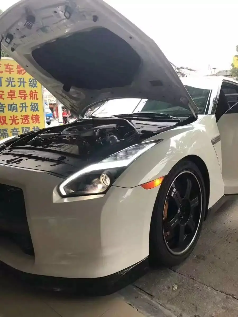 Farol LED para NISSAN GT-R R35 GTR R35 SN 2009-2018