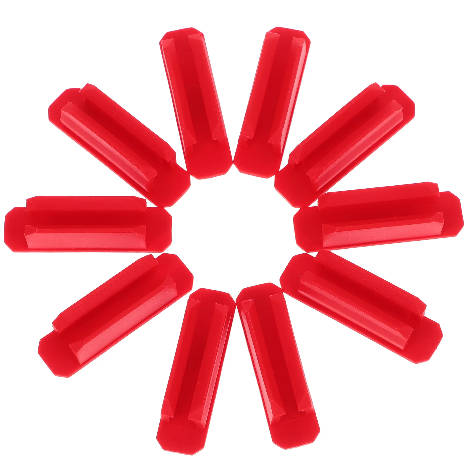 

10 Pcs Silicone Pen Holder Set Clamp for Pens Securing Clip Marker Mini Clips Silica Gel