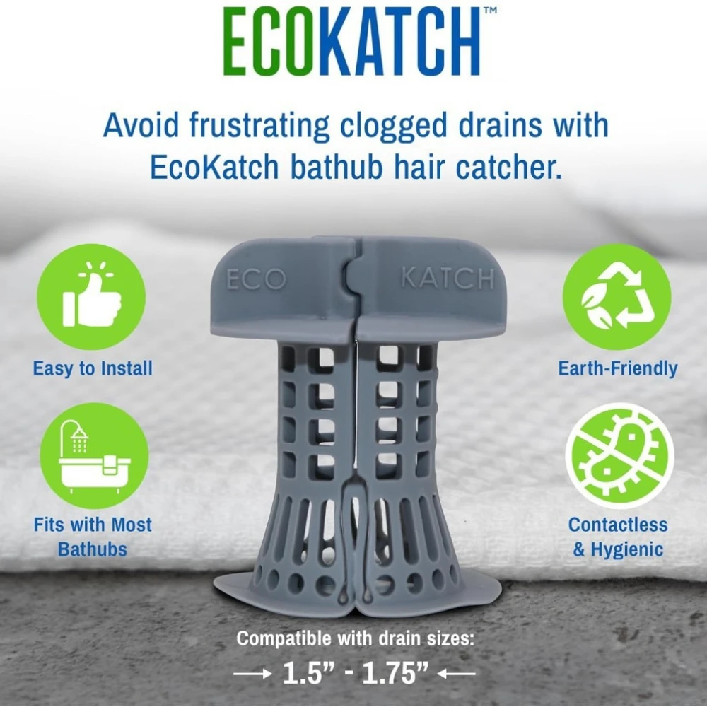 

Drain Hair Collector Bathtub Drain Hair Collector Non-contact Hair Cleaning Silicone Mesh Filter Bathroom Drain Strainers