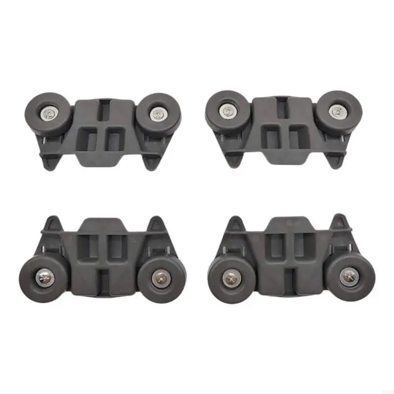 918D 4PCS Dishwasher Lower Rack Rollers Easy Installation Providing Durability and Noise Reduction Suitable for Dishwasher