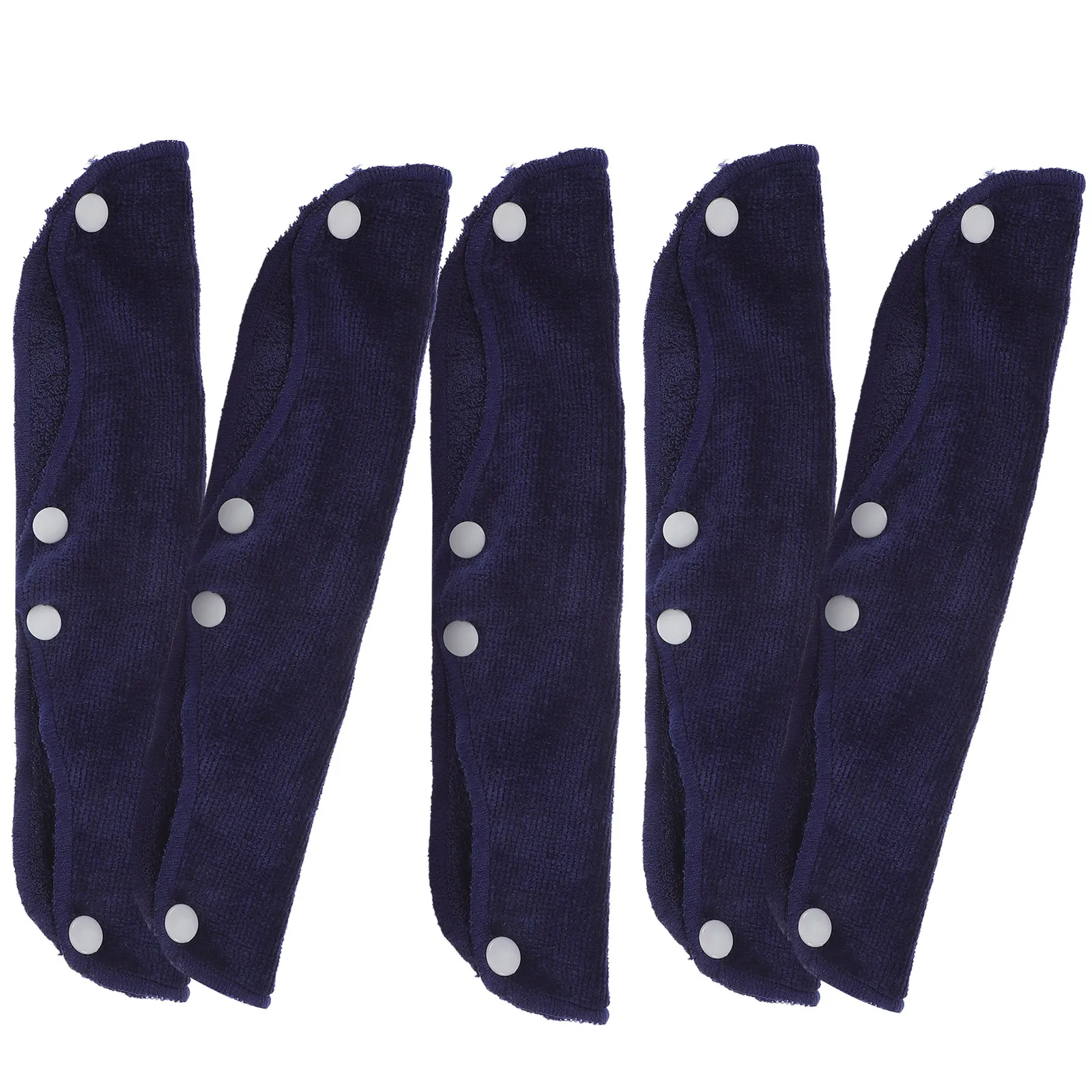 5Pcs Hardhat Sweatband Replacement Set Soft ABS Cloth Sweat Absorbing Safety Liner for Construction Workers Washable Hard