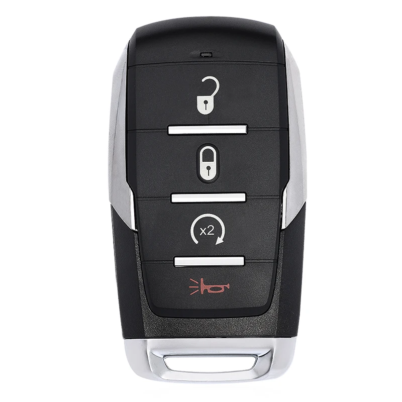 EllYECU pour Dodge RAM Limited 2019 2020 2021 2022 FCC: Remplacement OHT-4882056 3 5 6 7 Bouton Smart Remote Car Key Shell Fob