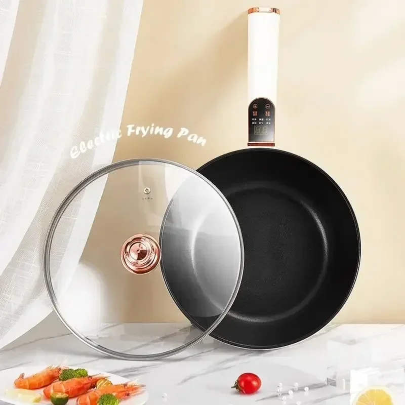 110V high-power multi-functional non-stick wok, suitable for Taiwan, Japan and Canada