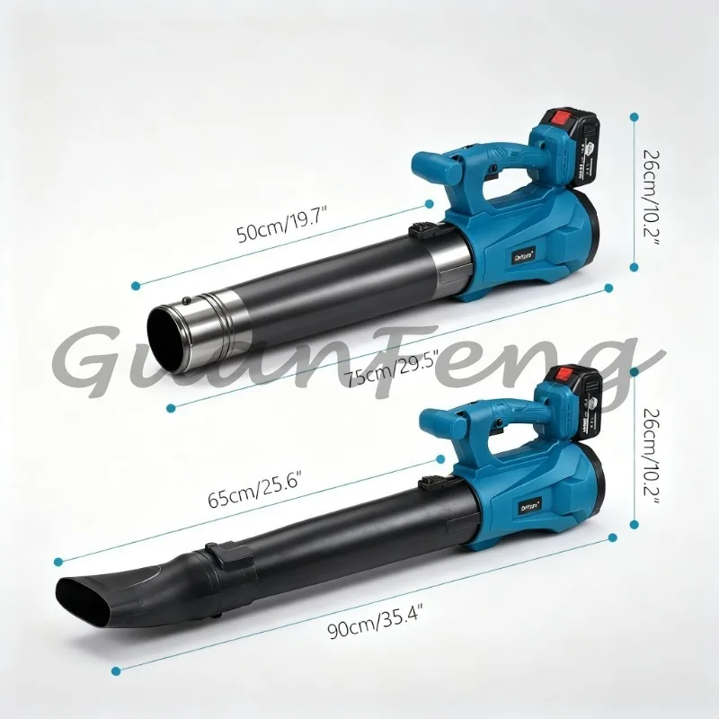 5000W cordless electric blower 6-speed handheld blower dust collector cleaner