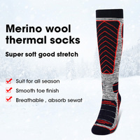 SAVIOR HEAT Winter Thermal Men Socks Set For Ski Cycling Moto Snowboard Hiking Warmer Merino Wool Women Stocking 5 Pairs