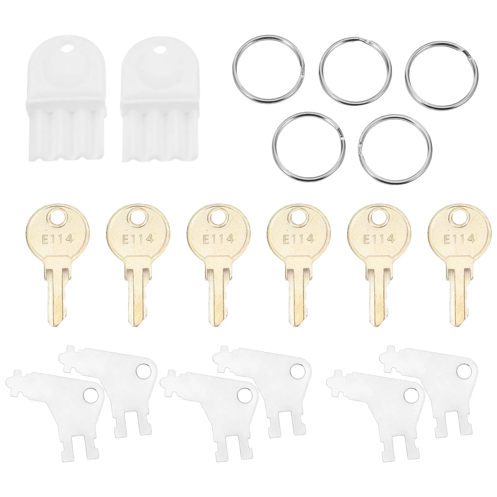 

1Set Waffle Pattern Toilet Paper Dispenser Key Hard Plastic Universal Tissue Box Opener for Offices Schools Hotels Public