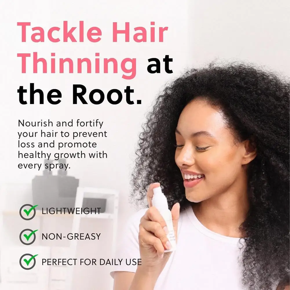 Zaawansowany olejek do włosów w sprayu przeciw wypadaniu włosów Szybki porost włosów Naprawiający Odżywcze produkty do pielęgnacji włosów skóry głowy