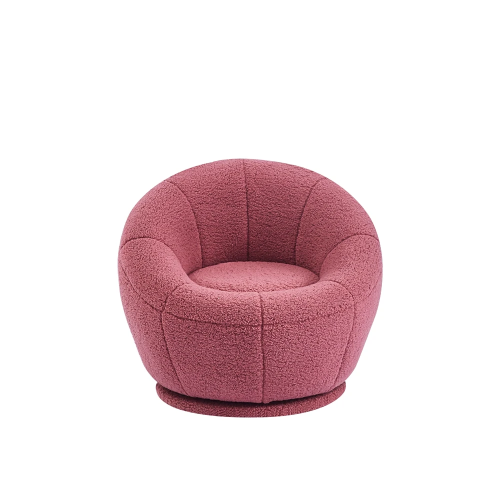 

Single sofa chair modern set furniture living room luxury armchair sub-belt 360 rotation