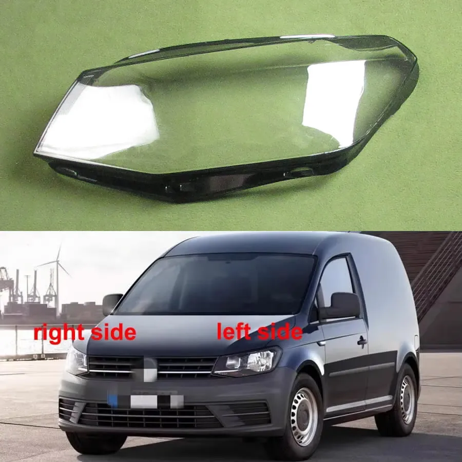 For Volkswagen VW Caddy 2016 2017 2018 Headlight Cover Headlamp Shell Transparent Lampshade Case Lens Plexiglass