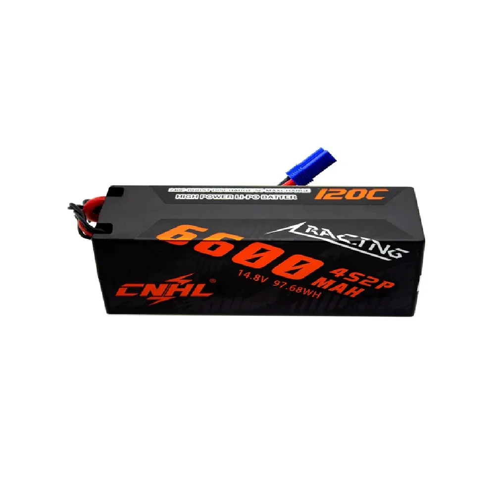 

CNHL Racing Series 6600 мАч 14,8 В 4S Lipo Battery 120C Жесткий чехол с вилкой EC5
