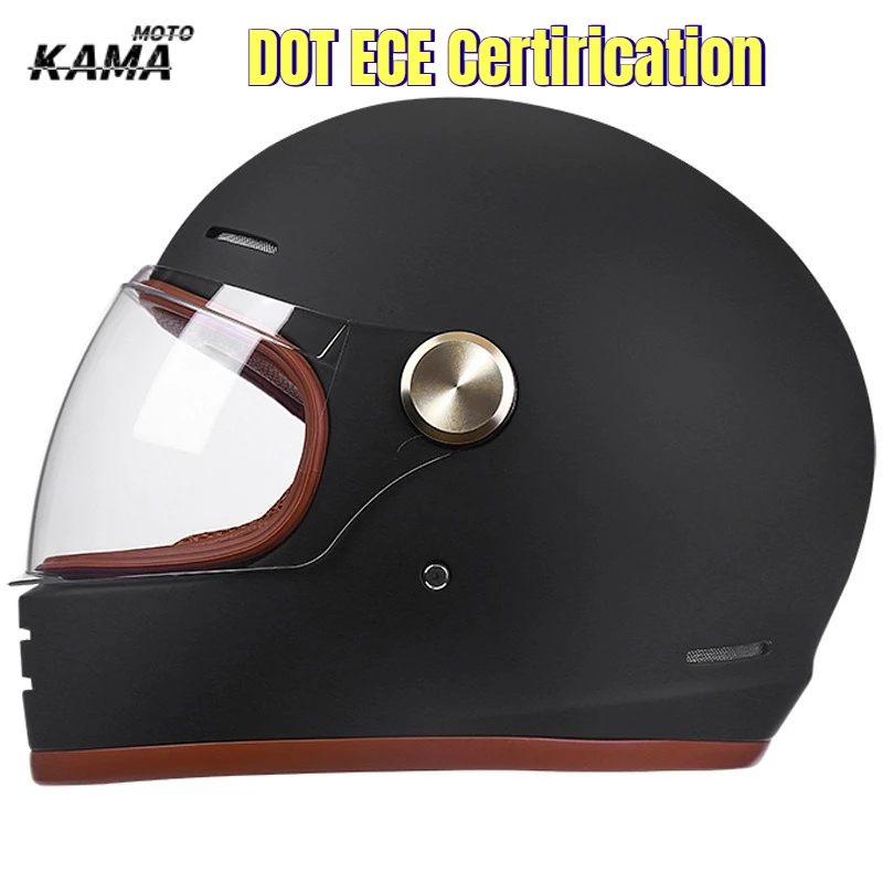 

DOT ECE Certirication Full Face Motorbike Helmet Motocross ATV Safety Gear for Bikers - Motorcycle Accessories