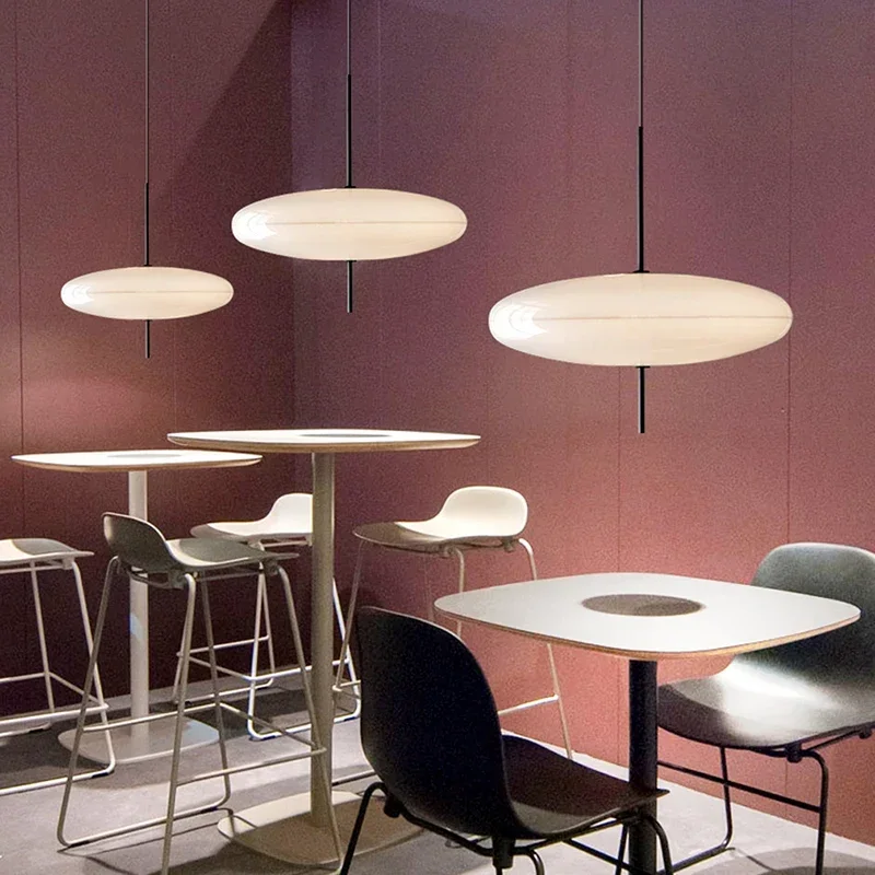 Denmark's new 2024 dining room table chandelier Nordic designer bedroom study middle bar island table round table lamp