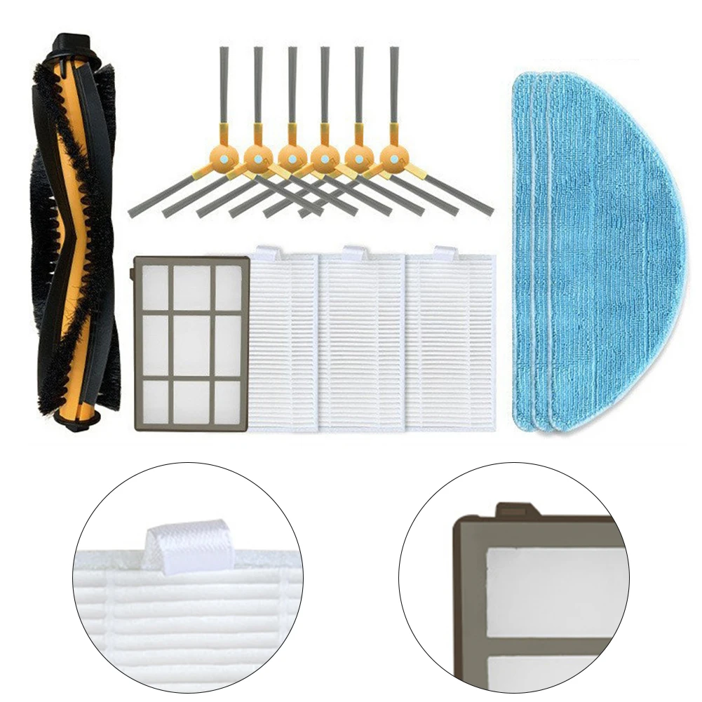 

A Comprehensive Cleaning Solution Robot Vacuum Part Set with Main Brush & Filter Compatible with For ABIR Models