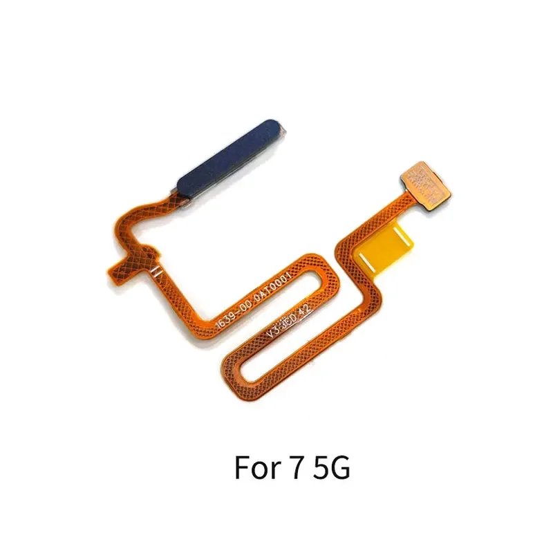 For Realme 7 / 7 Pro / 7i Power Home Button Fingerprint Sensor Flex Cable Repair Parts