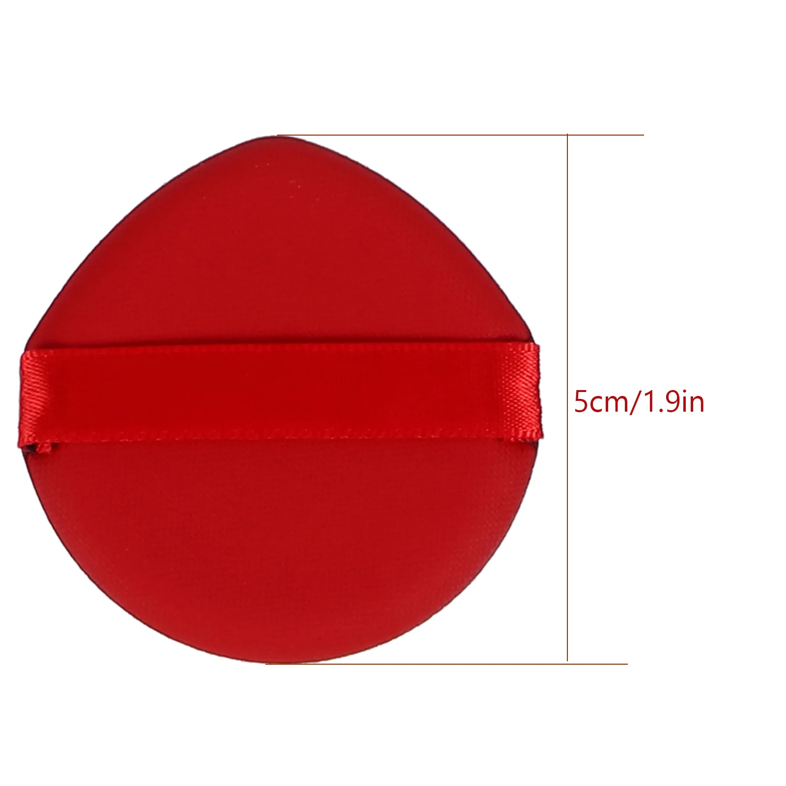 9 szt. Gąbeczek do pudru, miękkie, zmywalne aplikatory do makijażu twarzy do podkładu i pudru sypkiego z paskiem