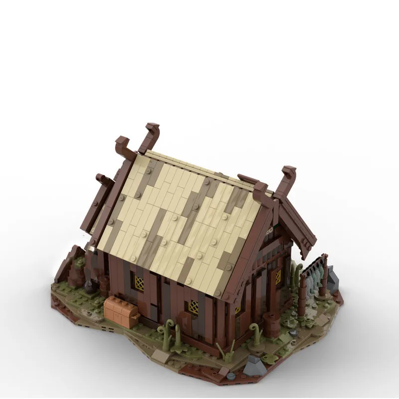 1421 PCS Star Battle Warrior`s House MOC Customize Modular Building Block Brick Simple Educational Design DIY Assembly Toy Gift