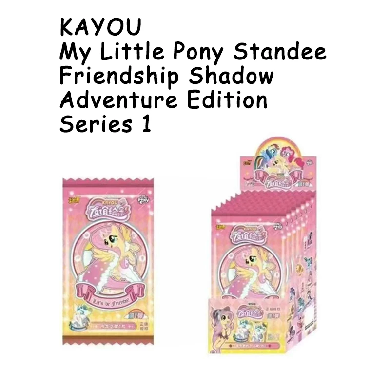KAYOU My Little Pony Standee Friendship Shadow Adventure Edition Series 1 Anime Collectible Standee For Children Gifts