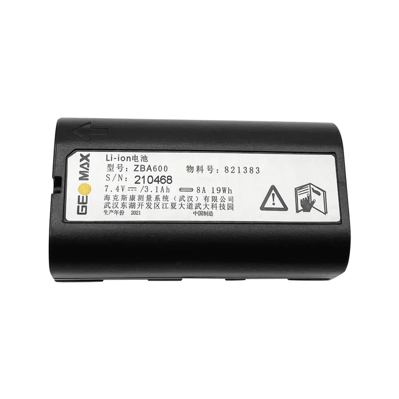 

High Quality ZBA600 Battery For Geomax Zenith15 GEOMAX Total Stations Survey 7.4V 3100m