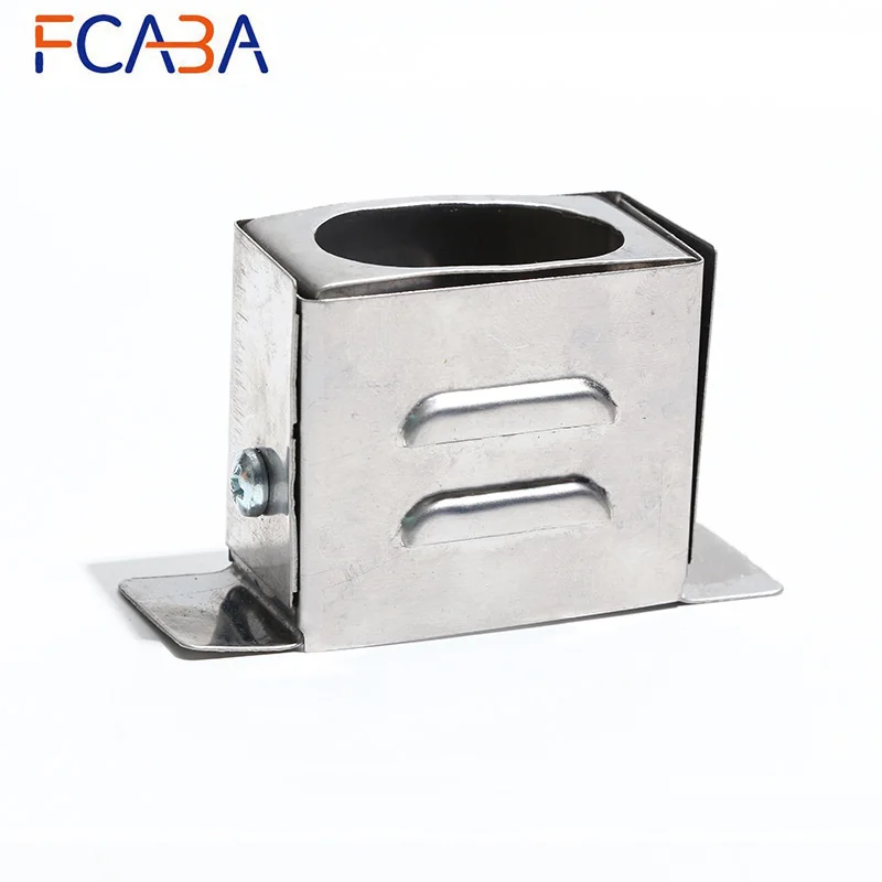 FCABA 5 قطعة الصناعية السيراميك فرن كهربائي المقبس التوصيل سبائك الألومنيوم التدفئة لفائف قاعدة مصنع المقبس التوصيل لفائف