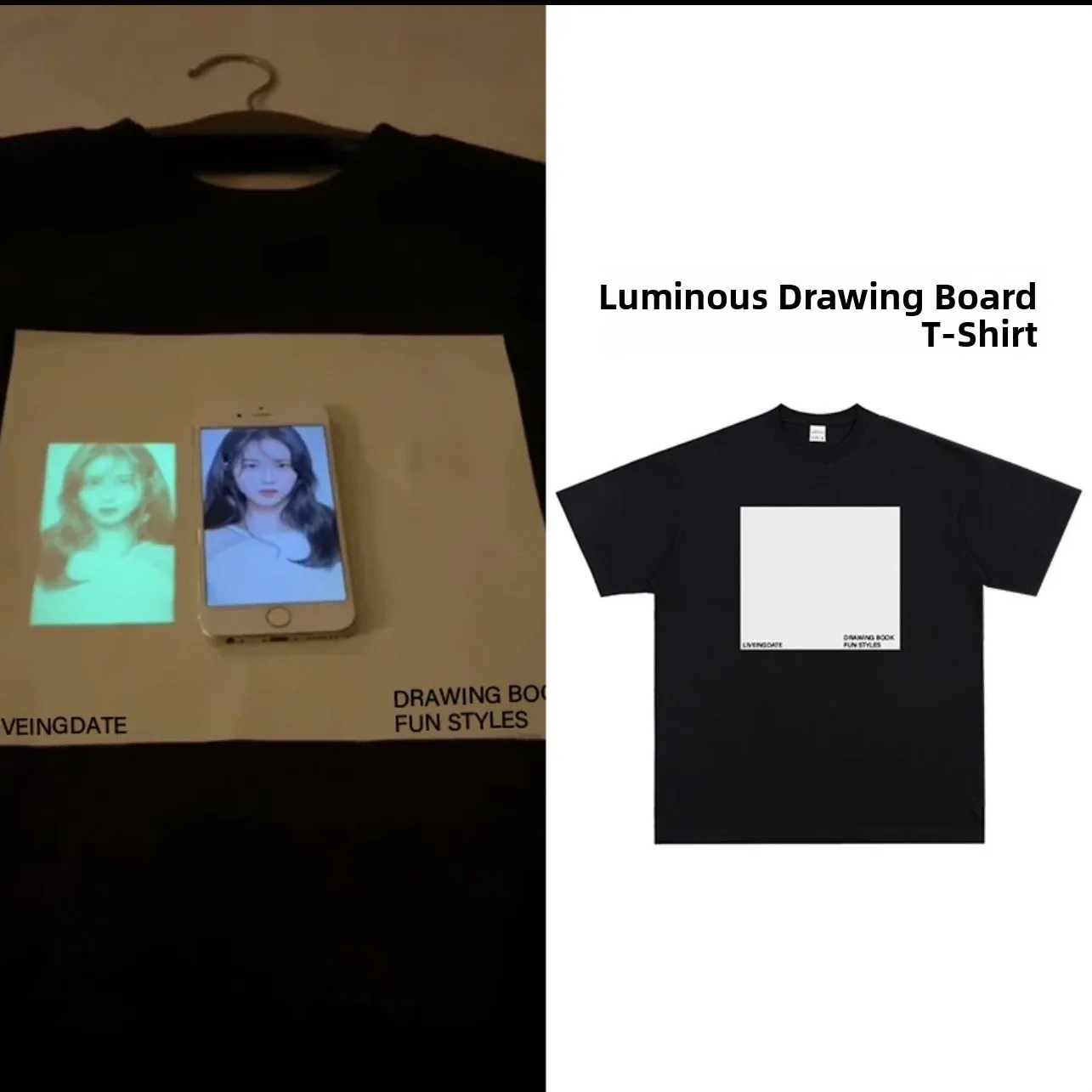 

Новая летняя светящаяся футболка Painoard ex Fun с флуоресцентным принтом из чистого хлопка, свободная пара ort Sve, мужская...