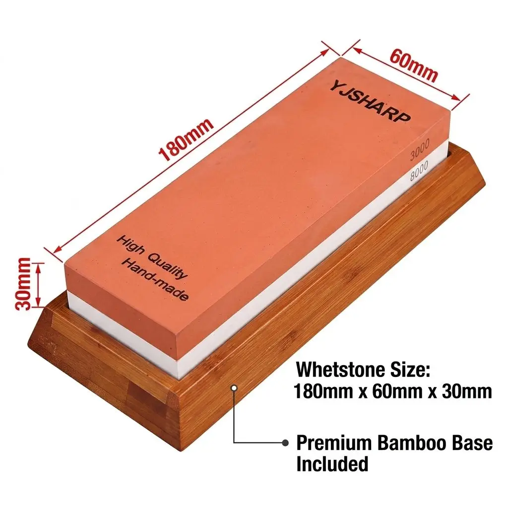 3000 8000 Grit  Adaee japanese knife sharpener With High quality whetstone for hatchet Size 7.1'*2.4'*1.1