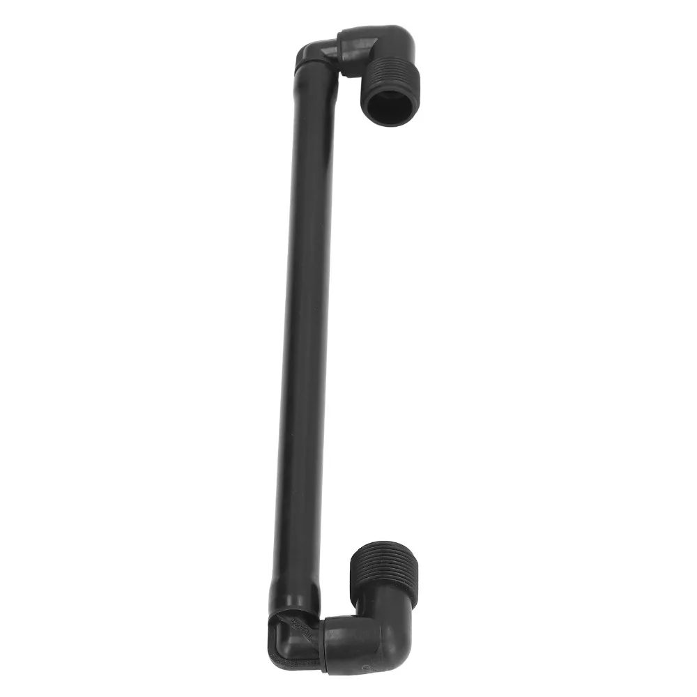 5pcs PE Swing Joint Pipe Black Rotatable Lawn Irrigation Swing Joint Connector G3/4 External Thread Easy Installation