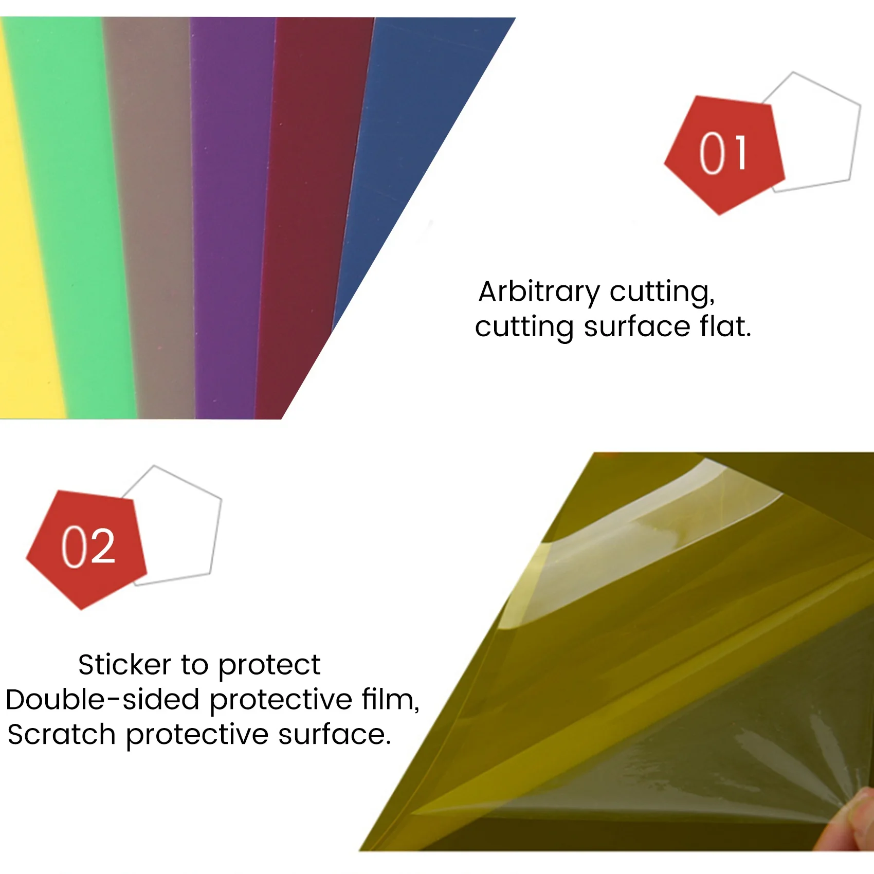 

Exceptional Pack of 6 Colour Films Gel, Transparent Coloured Film, Heat Resistant for Lamps, Coloured Filter (30 x 21 cm)