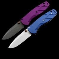 Bestseller BM 585-3 Mini-Barrage Folding Knife with S30V Steel Blade Nylon Fiber Handle Portable Practical Camping Cutting Tool